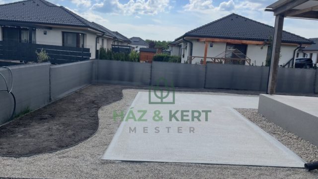Kertszépítés és gyepfelújítás Budapesten a Ház Kert Mester csapatával utána 4